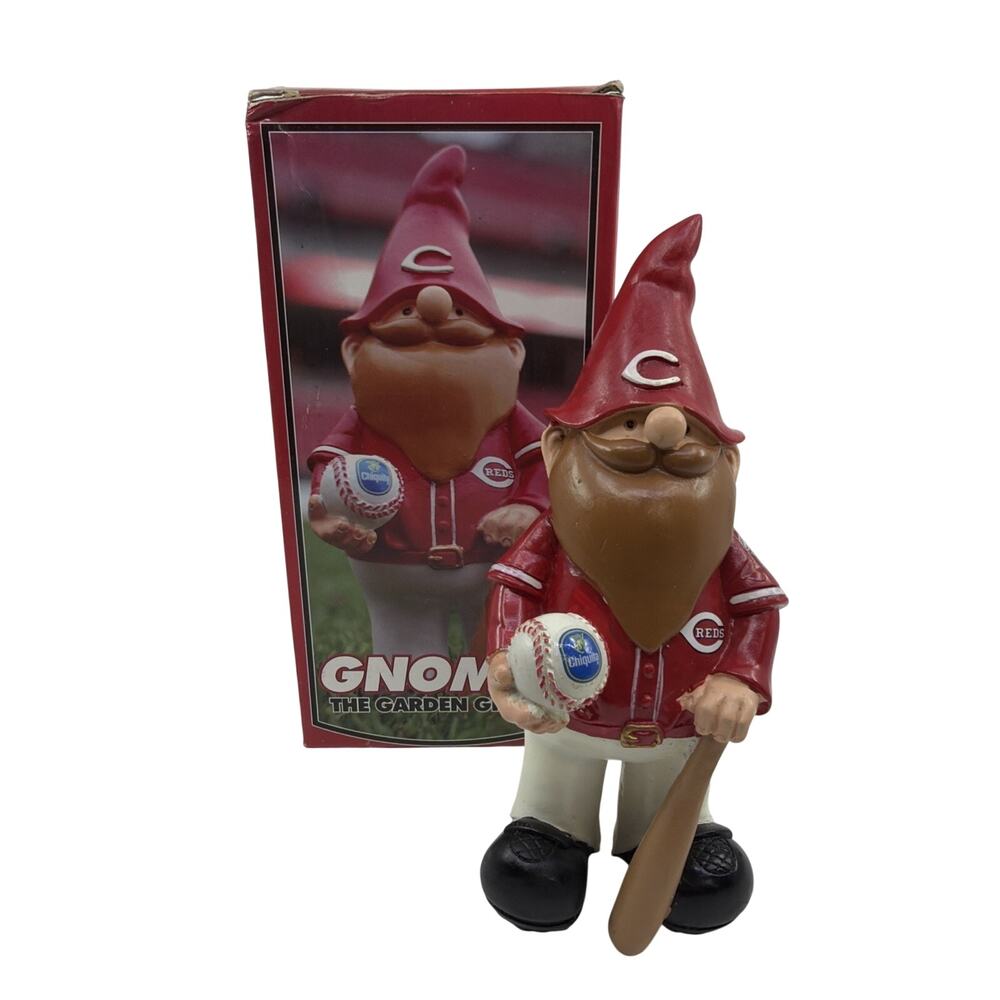 Cincinnati Reds Jonny Gomes Garden Gnome Chiquita SGA 2010 NIB Stadium Giveaway